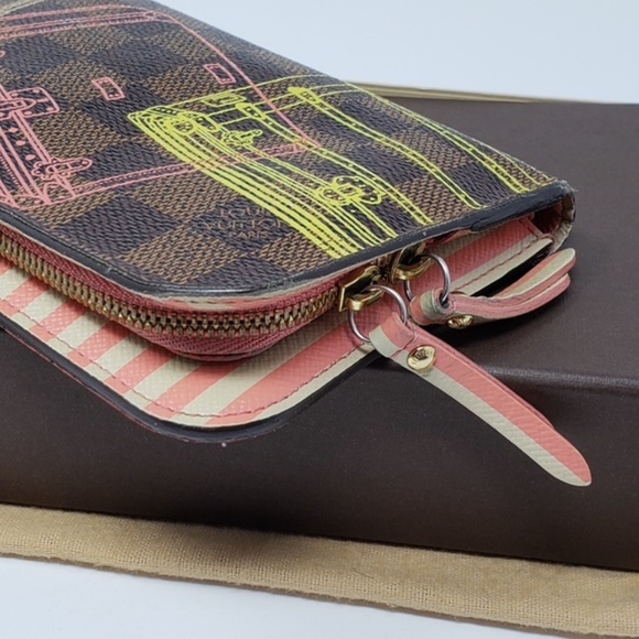 100% Auth Louis Vuitton Zip Wallet - Picture 5 of 8